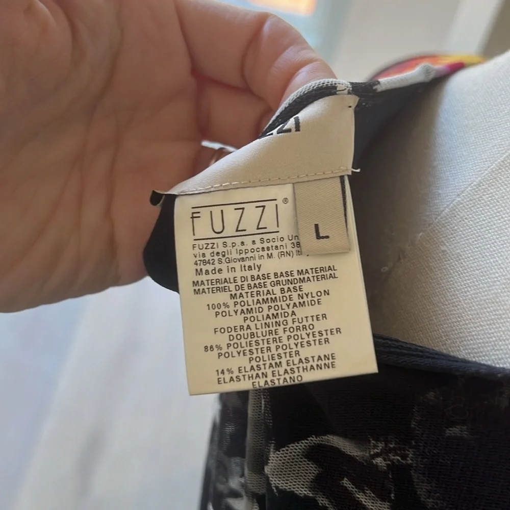 Fuzzi from Neiman Marcus Mesh Dress. Made in Italy - Picture 6 of 6